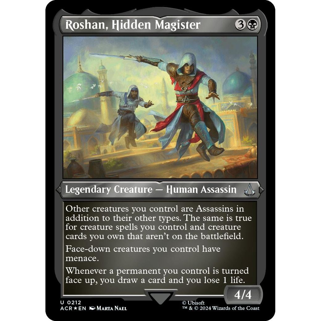 Image for Roshan, Hidden Magister (Foil Etched) (212) (ACR) - Magic: The Gathering