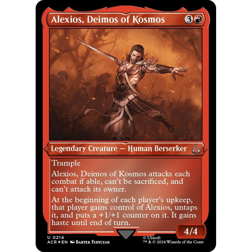 Image for Alexios, Deimos of Kosmos (Foil Etched) (214) (ACR) - Magic: The Gathering