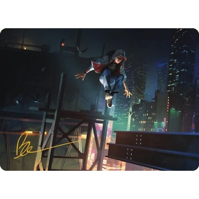 Image for Desmond Miles Art Card (Gold-Stamped Signature) (2) (ASACR) - Magic: The Gathering