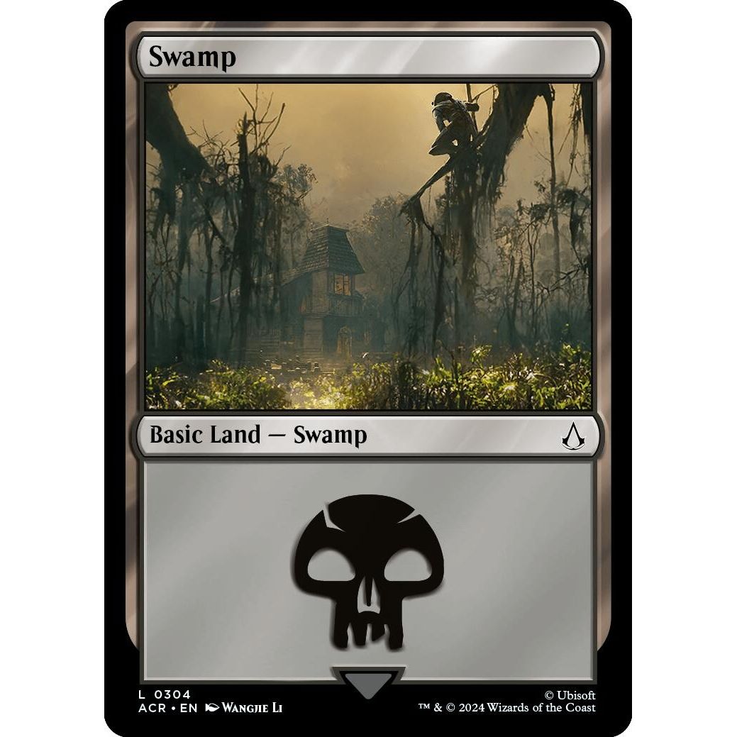 Image for Swamp (0304) (304) (ACR) - Magic: The Gathering