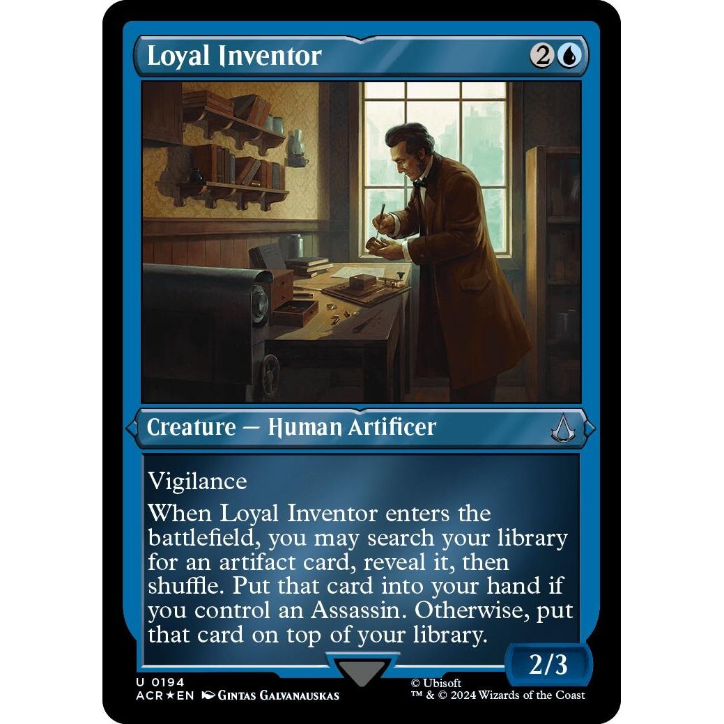 Image for Loyal Inventor (Foil Etched) (194) (ACR) - Magic: The Gathering