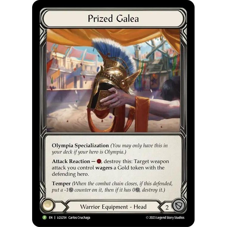 Image for Prized Galea - LGS254 (LGS254) (PR) - Flesh and Blood TCG