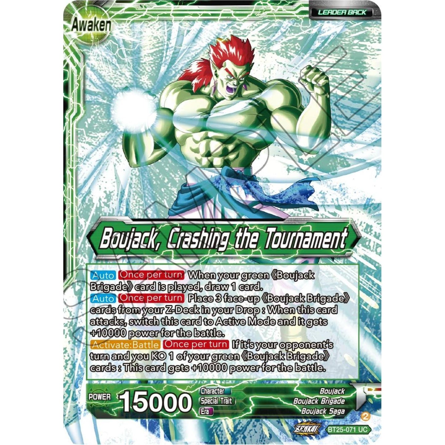 Image for Boujack Brigade // Boujack, Crashing the Tournament (BT25-071) (BT25) - Dragon Ball Super: Masters