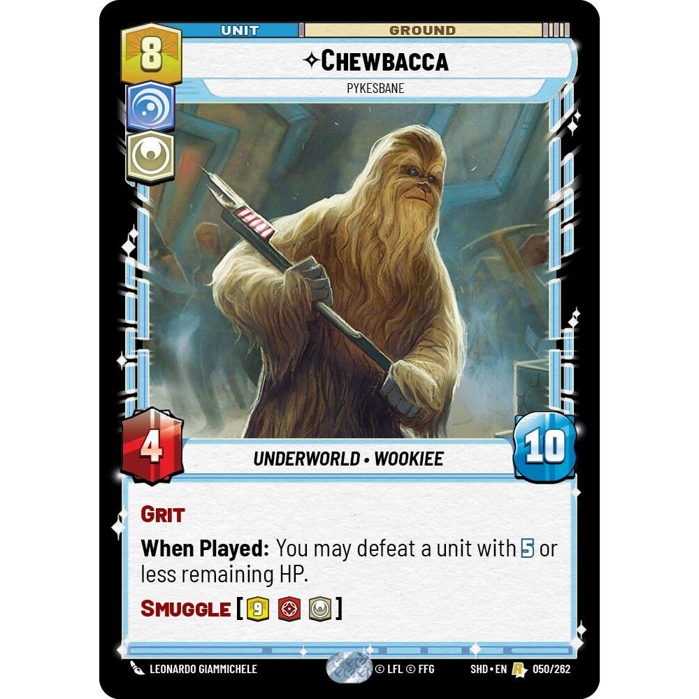Image for Chewbacca - Pykesbane (050/262) (SHD) - Star Wars: Unlimited