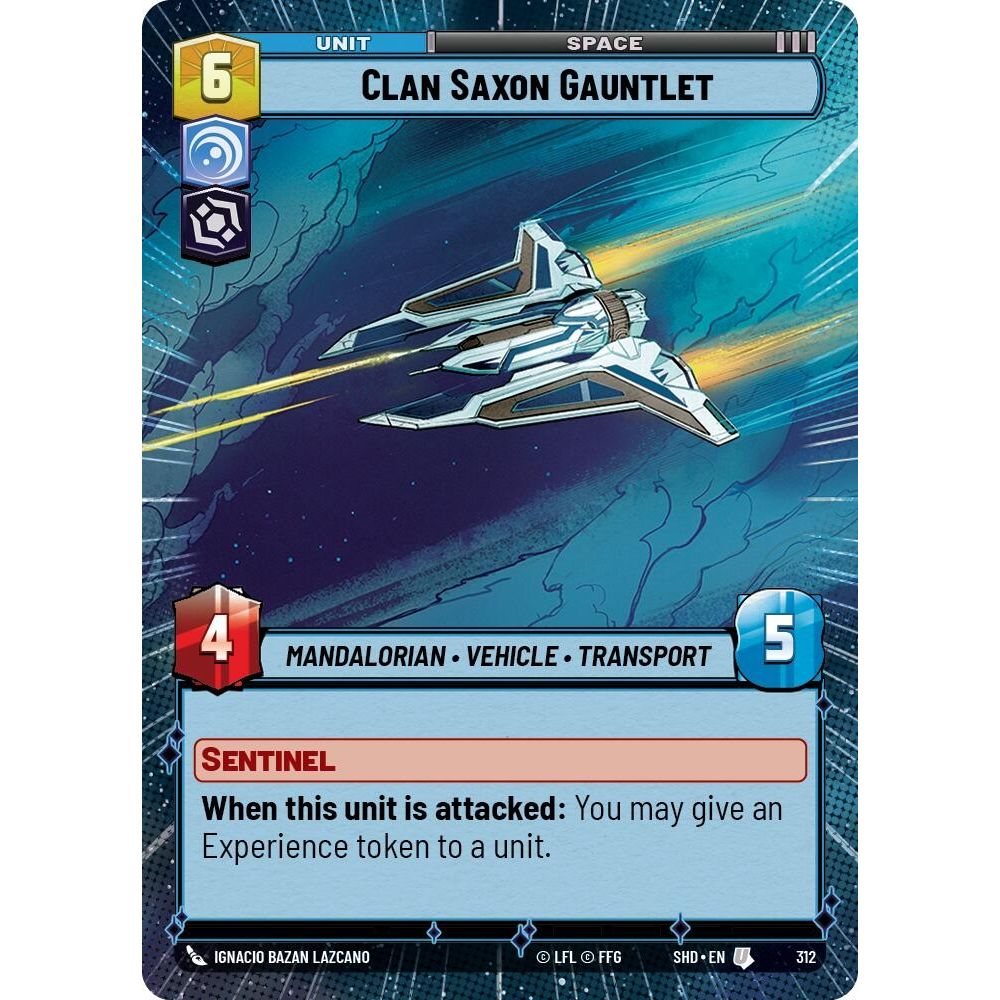 Image for Clan Saxon Gauntlet (Hyperspace) (312) (SHD) - Star Wars: Unlimited