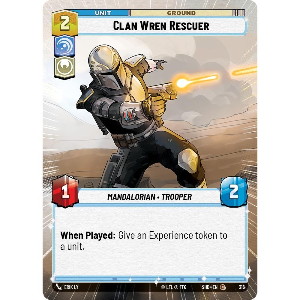 Image for Clan Wren Rescuer (Hyperspace) (316) (SHD) - Star Wars: Unlimited
