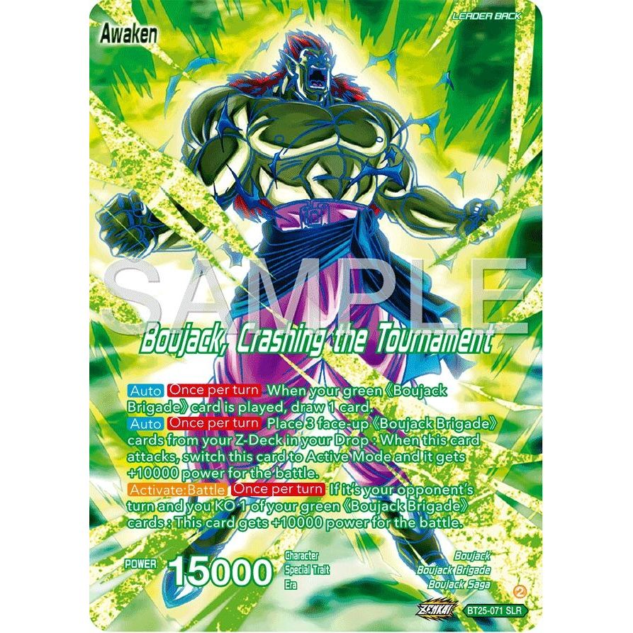 Image for Boujack Brigade // Boujack, Crashing the Tournament (SLR) (BT25-071) (BT25) - Dragon Ball Super: Masters