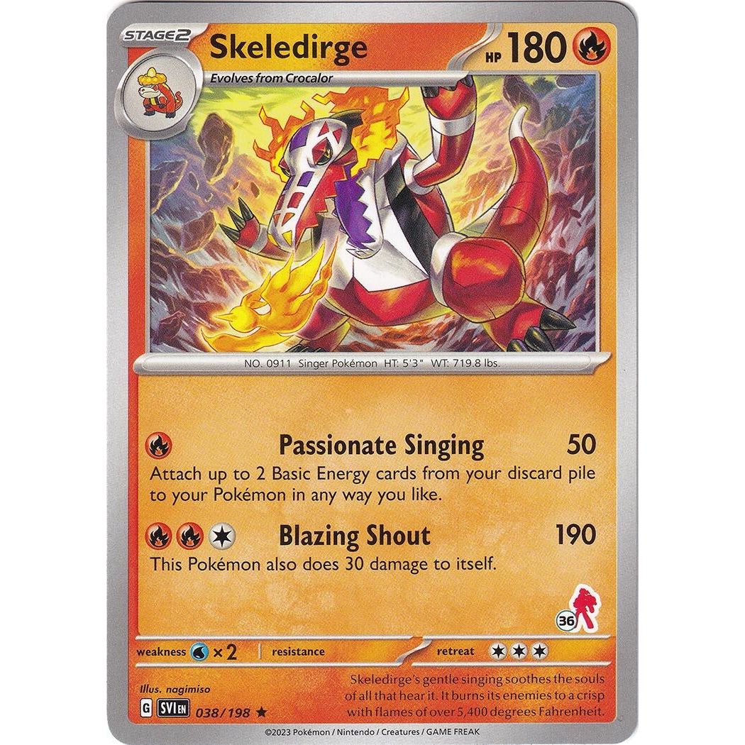 Image for Skeledirge - Armarouge 36 (038/198) (BA24) - Pokemon