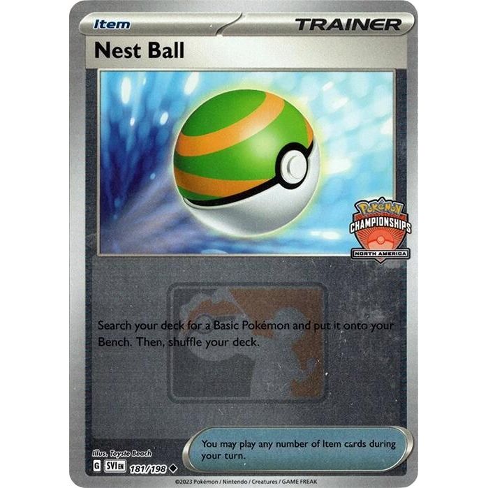 Image for Nest Ball - 181/198 (North America Championships) (181/198) (PR) - Pokemon