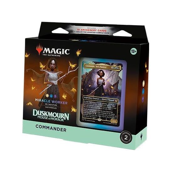 Image for Duskmourn: House of Horror Commander Deck - Miracle Worker - Magic: The Gathering