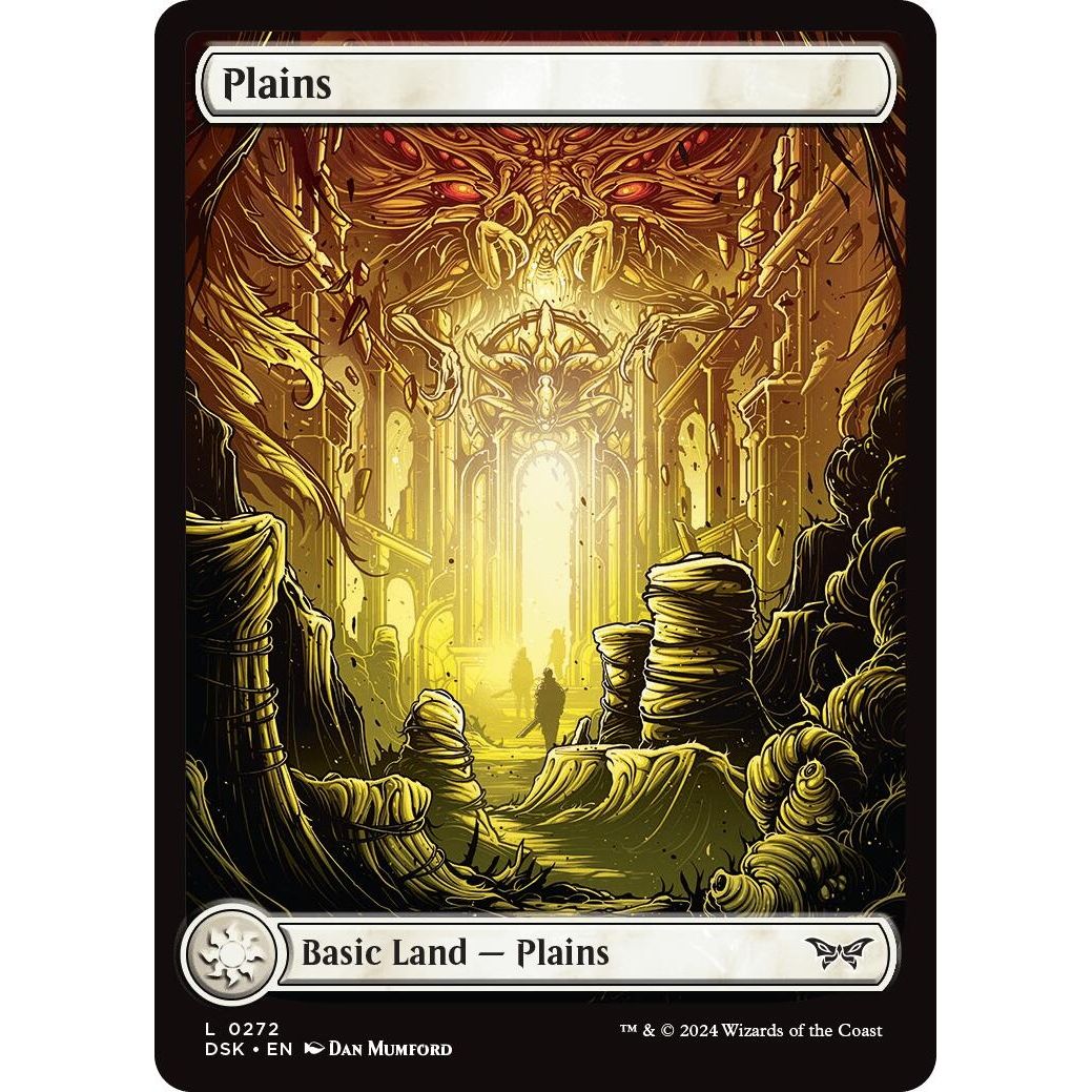 Image for Plains (0272) - Full Art (272) (DSK) - Magic: The Gathering