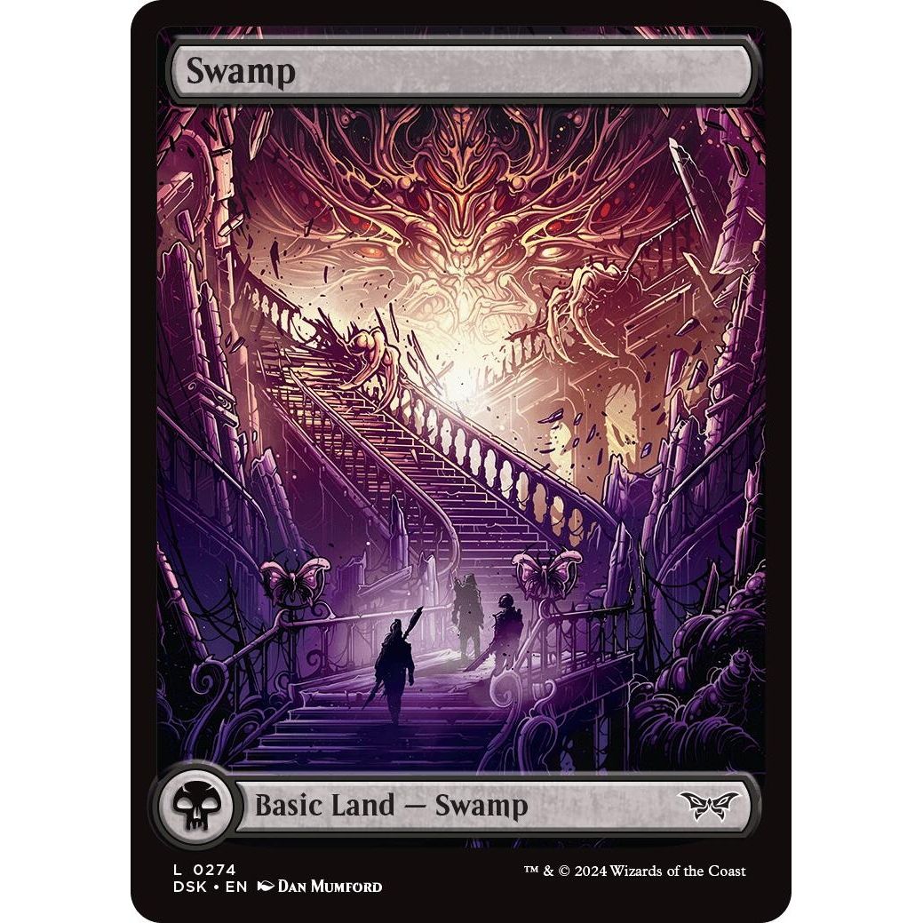 Image for Swamp (0274) - Full Art (274) (DSK) - Magic: The Gathering