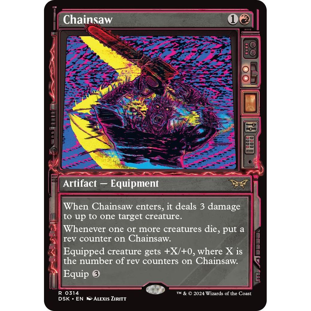 Image for Chainsaw (Showcase) (314) (DSK) - Magic: The Gathering