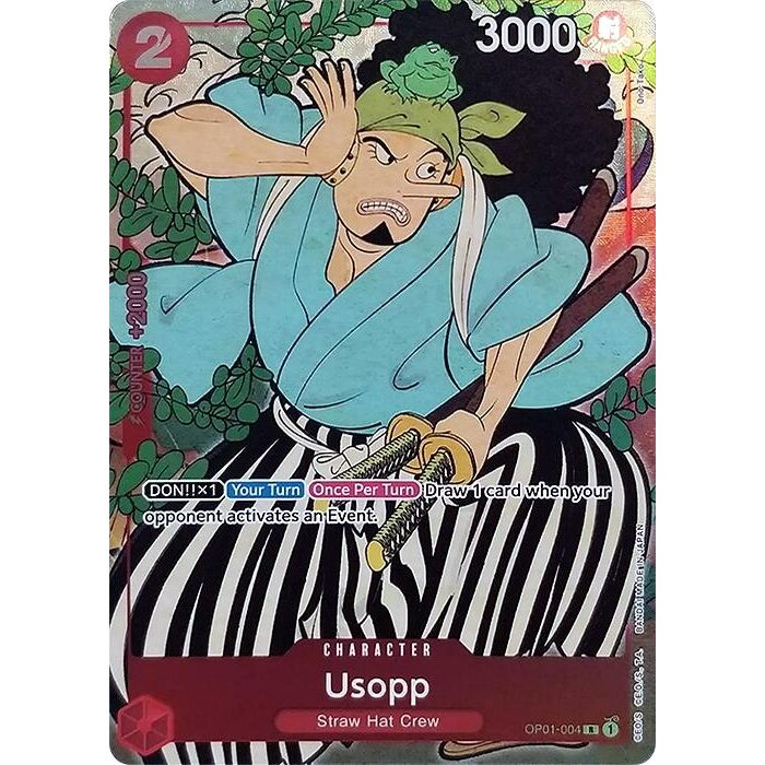Image for Usopp (English Version 1st Anniversary Set) (OP01-004) (OP-PR) - One Piece Card Game