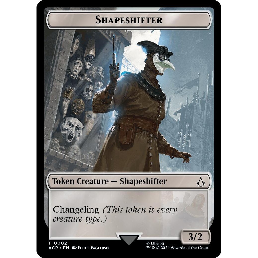 Image for Shapeshifter Token (2) (ACR) - Magic: The Gathering