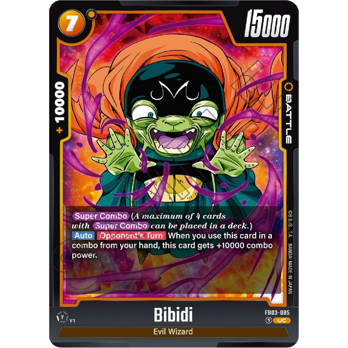 Image for Bibidi (FB03-085) (FB03) - Dragon Ball Super: Fusion World