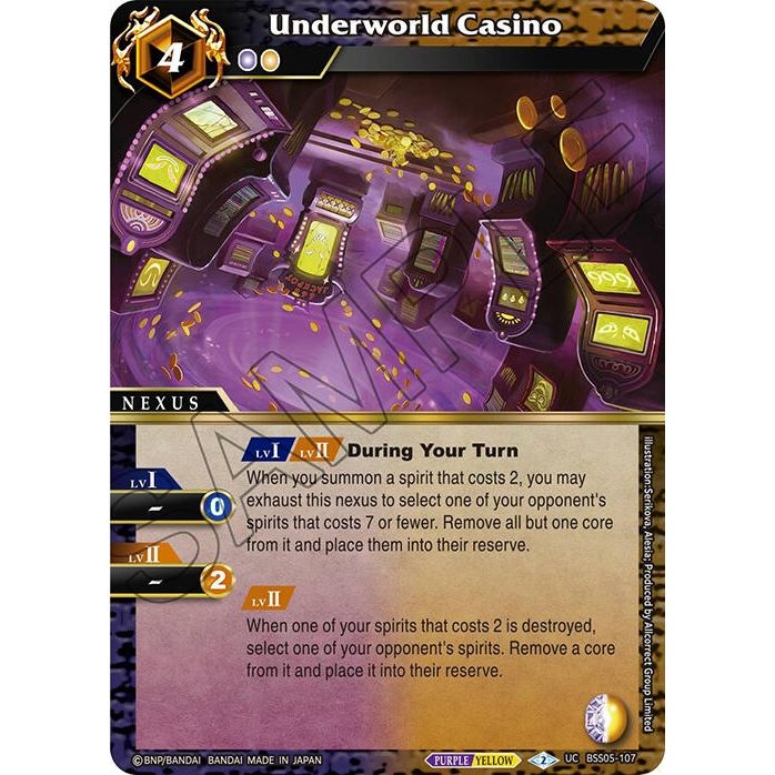 Image for Underworld Casino (BSS05-107) (BSS05) - Battle Spirits Saga