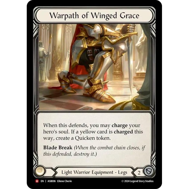 Image for Warpath of Winged Grace (ASB006) - Flesh and Blood TCG