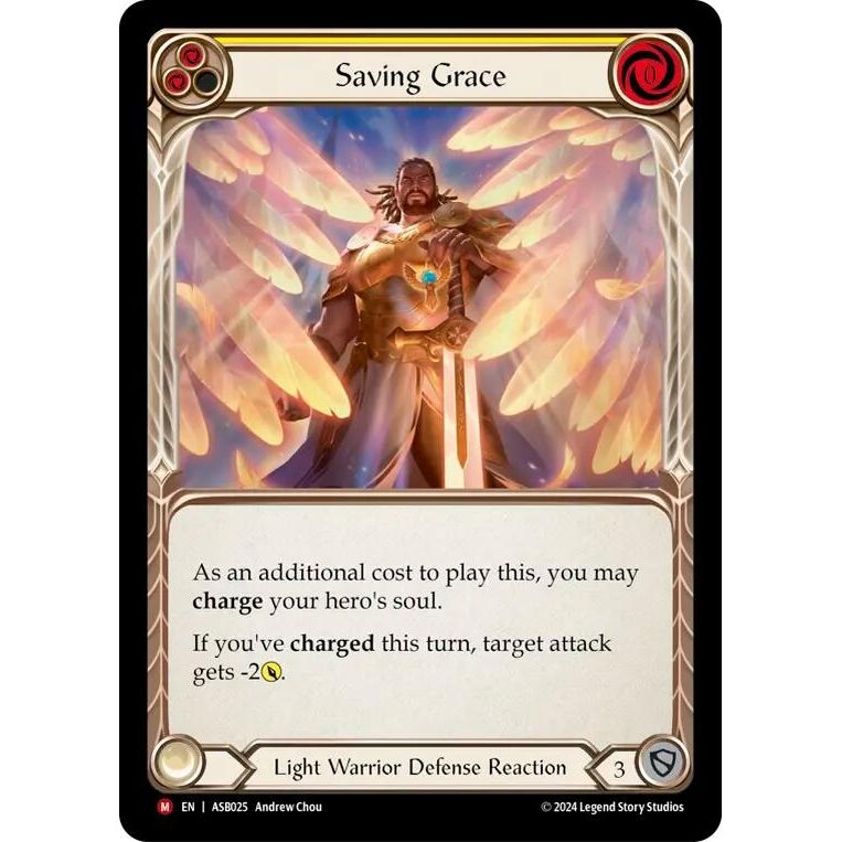 Image for Saving Grace (ASB025) - Flesh and Blood TCG