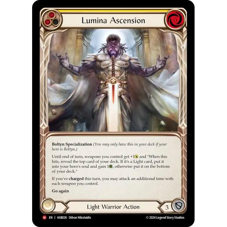 Image for Lumina Ascension (ASB026) - Flesh and Blood TCG
