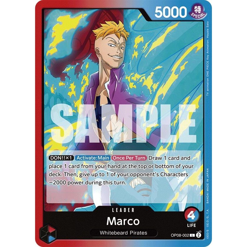 Image for Marco (OP08-002) (OP08) - One Piece Card Game