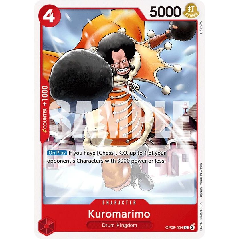 Image for Kuromarimo (OP08-004) (OP08) - One Piece Card Game