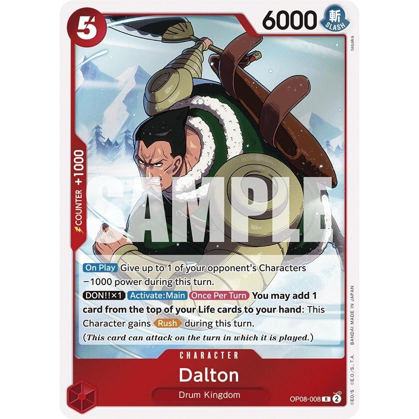 Image for Dalton (OP08-008) (OP08) - One Piece Card Game