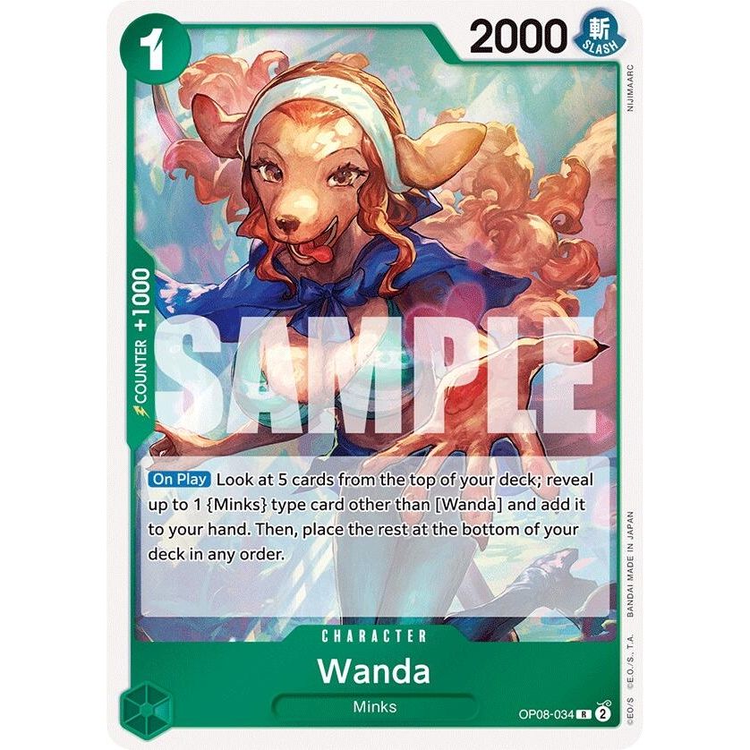 Image for Wanda (OP08-034) (OP08) - One Piece Card Game