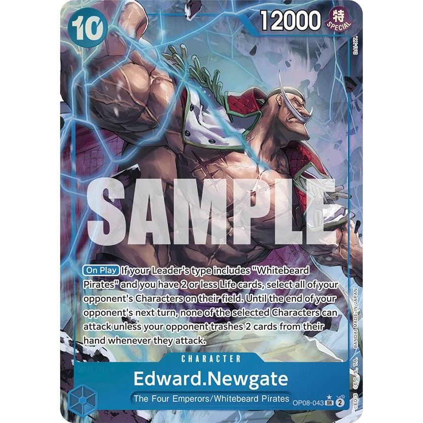Image for Edward.Newgate (Parallel) (OP08-043) (OP08) - One Piece Card Game