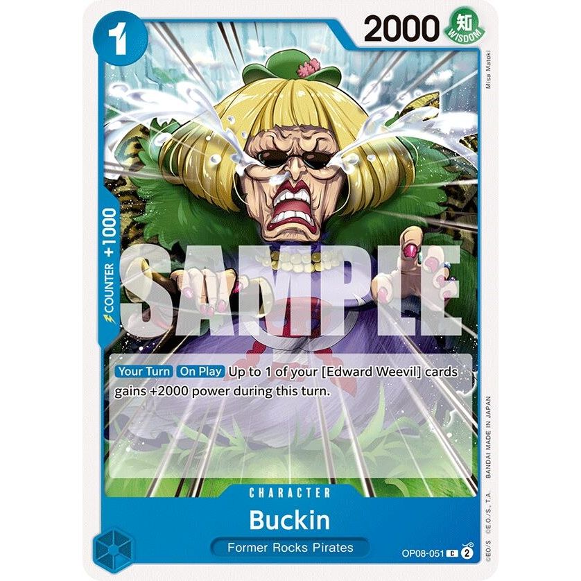 Image for Buckin (OP08-051) (OP08) - One Piece Card Game