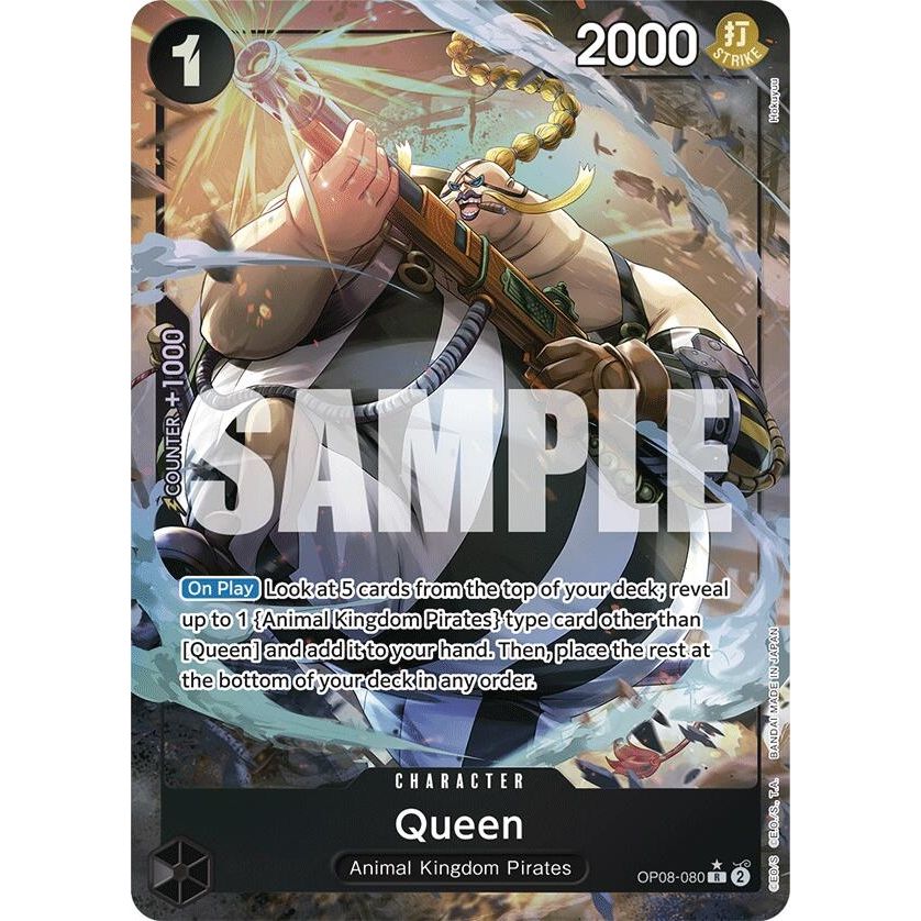 Image for Queen (Parallel) (OP08-080) (OP08) - One Piece Card Game
