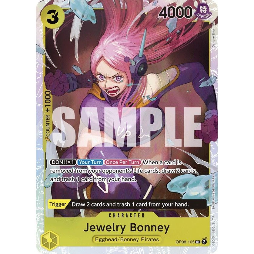 Image for Jewelry Bonney (OP08-105) (OP08) - One Piece Card Game