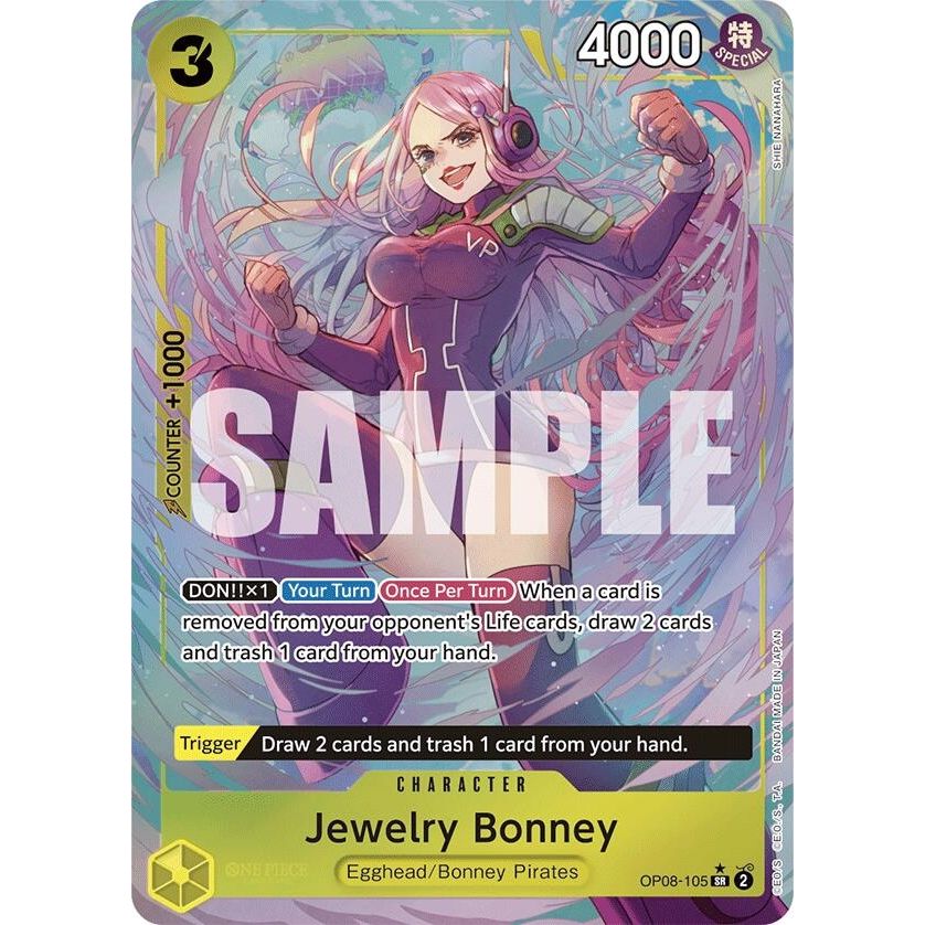 Image for Jewelry Bonney (Parallel) (OP08-105) (OP08) - One Piece Card Game