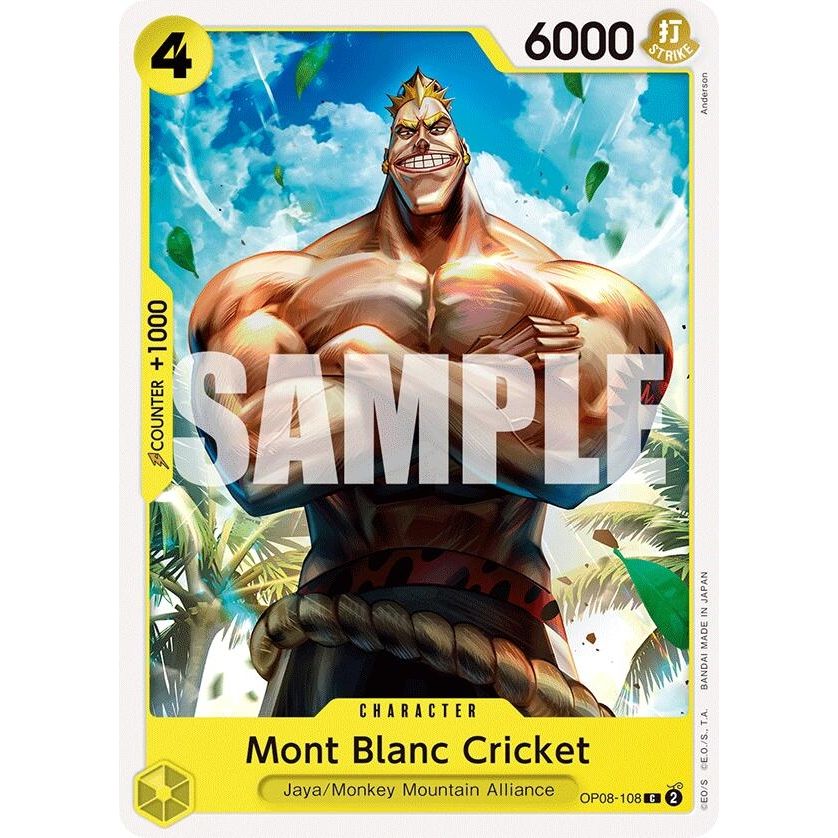 Image for Mont Blanc Cricket (OP08-108) (OP08) - One Piece Card Game