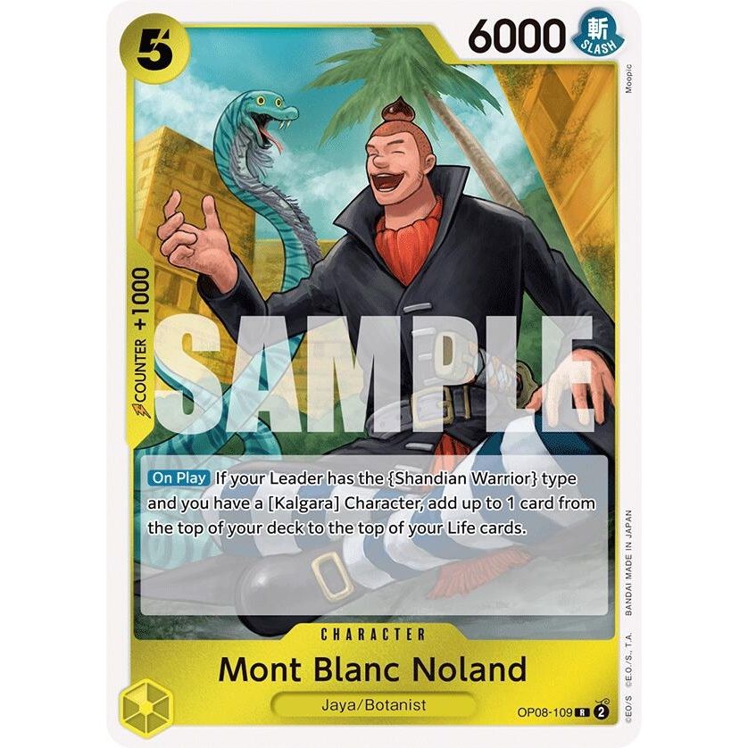 Image for Mont Blanc Noland (OP08-109) (OP08) - One Piece Card Game