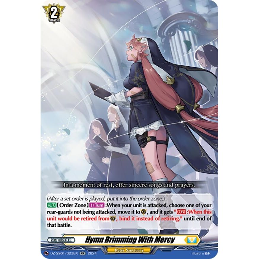 Image for Hymn Brimming With Mercy (DZ-SS01/023EN) (DZ-SS01) - Cardfight Vanguard