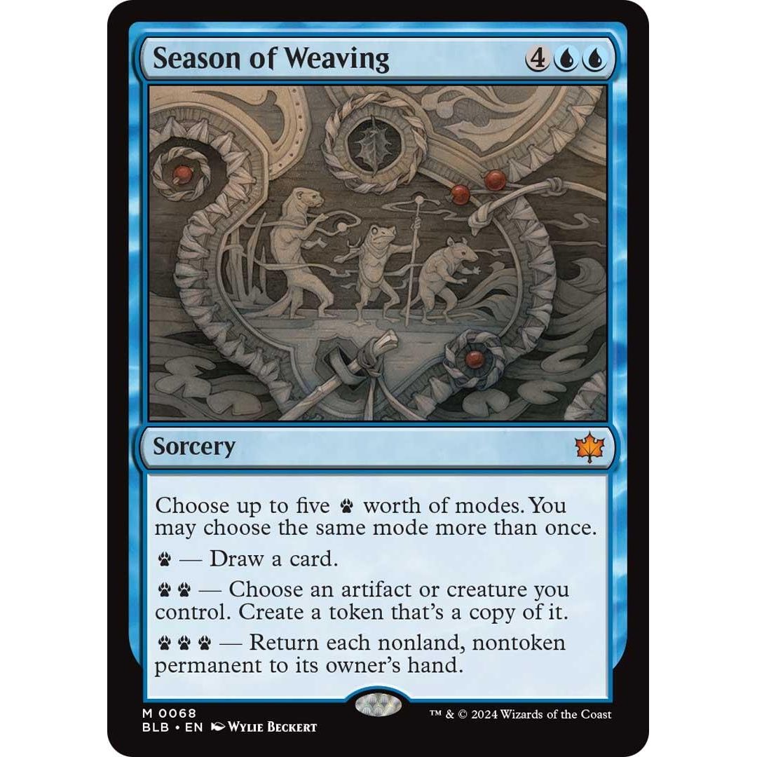 Image for Season of Weaving (68) (BLB) - Magic: The Gathering