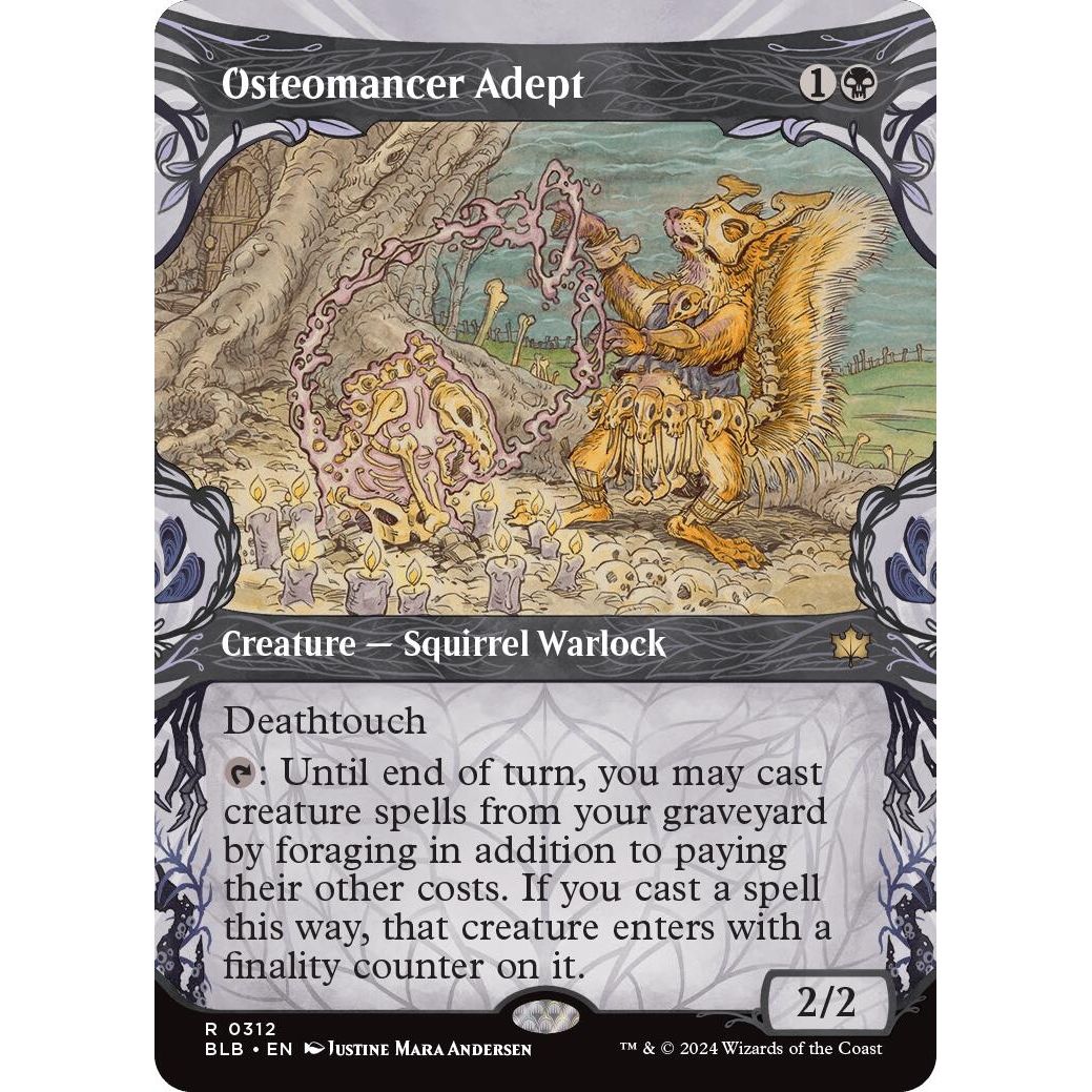 Image for Osteomancer Adept (Showcase) (312) (BLB) - Magic: The Gathering