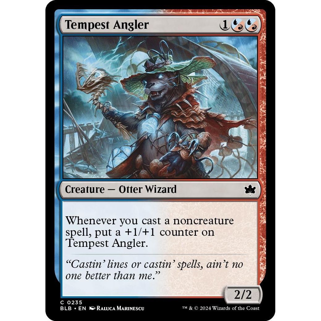 Image for Tempest Angler (235) (BLB) - Magic: The Gathering