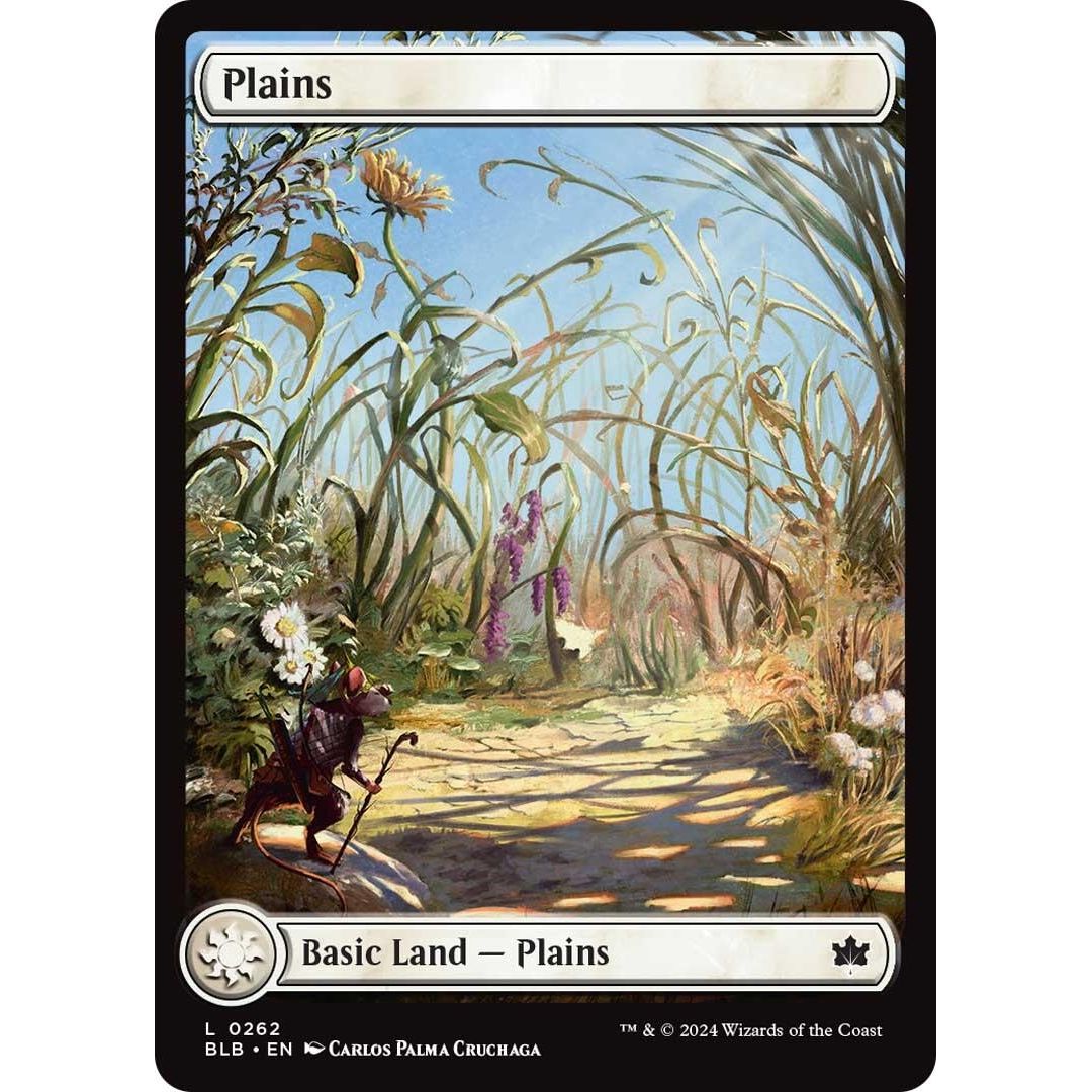 Image for Plains (0262) (262) (BLB) - Magic: The Gathering