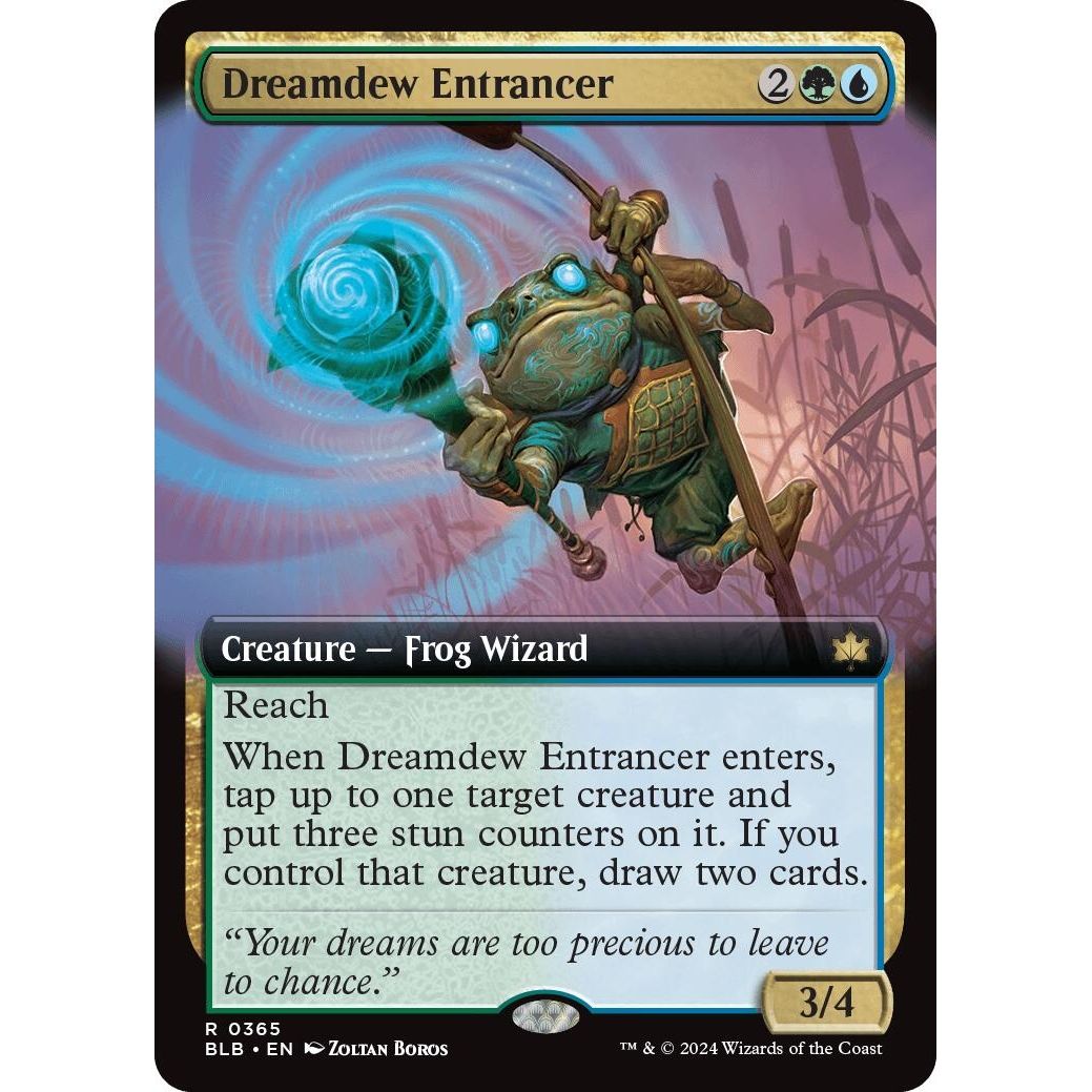 Image for Dreamdew Entrancer (Extended Art) (365) (BLB) - Magic: The Gathering