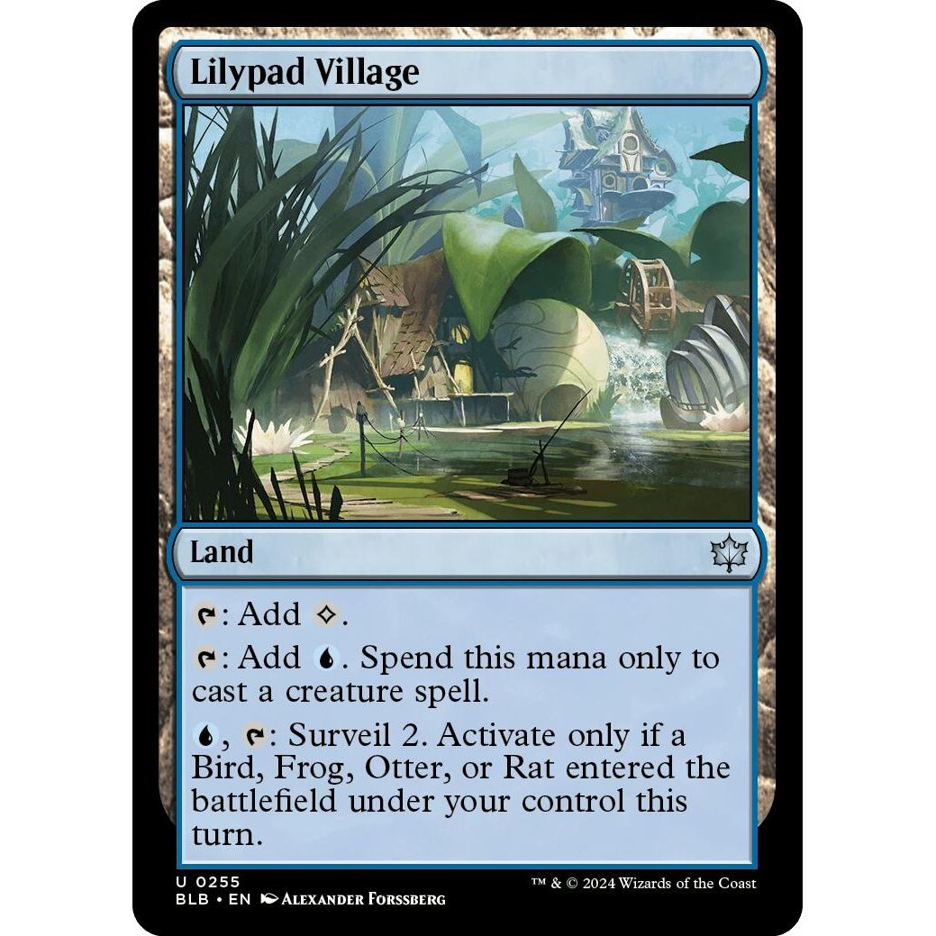Image for Lilypad Village (255) (BLB) - Magic: The Gathering
