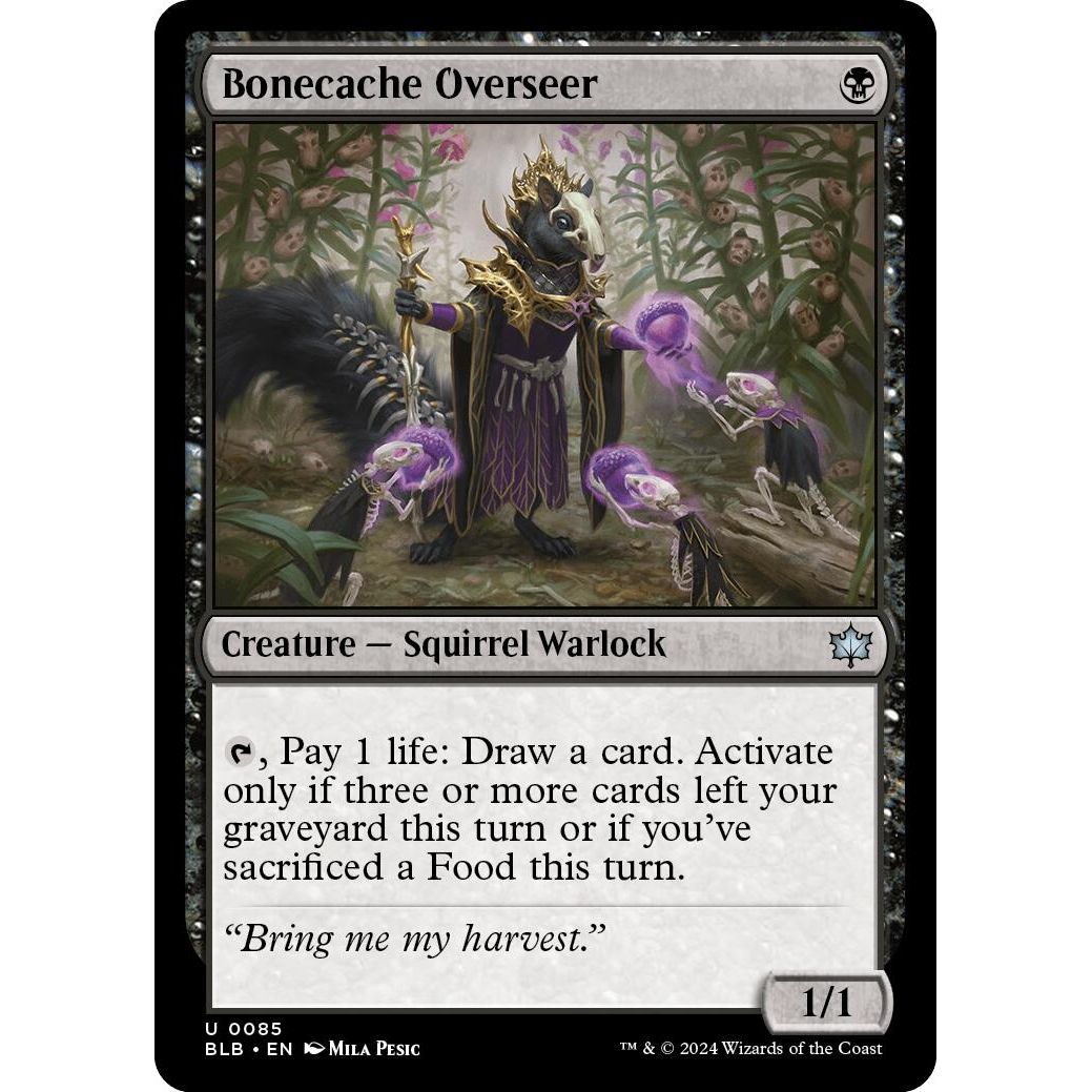 Image for Bonecache Overseer (85) (BLB) - Magic: The Gathering
