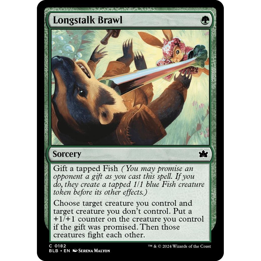 Image for Longstalk Brawl (182) (BLB) - Magic: The Gathering