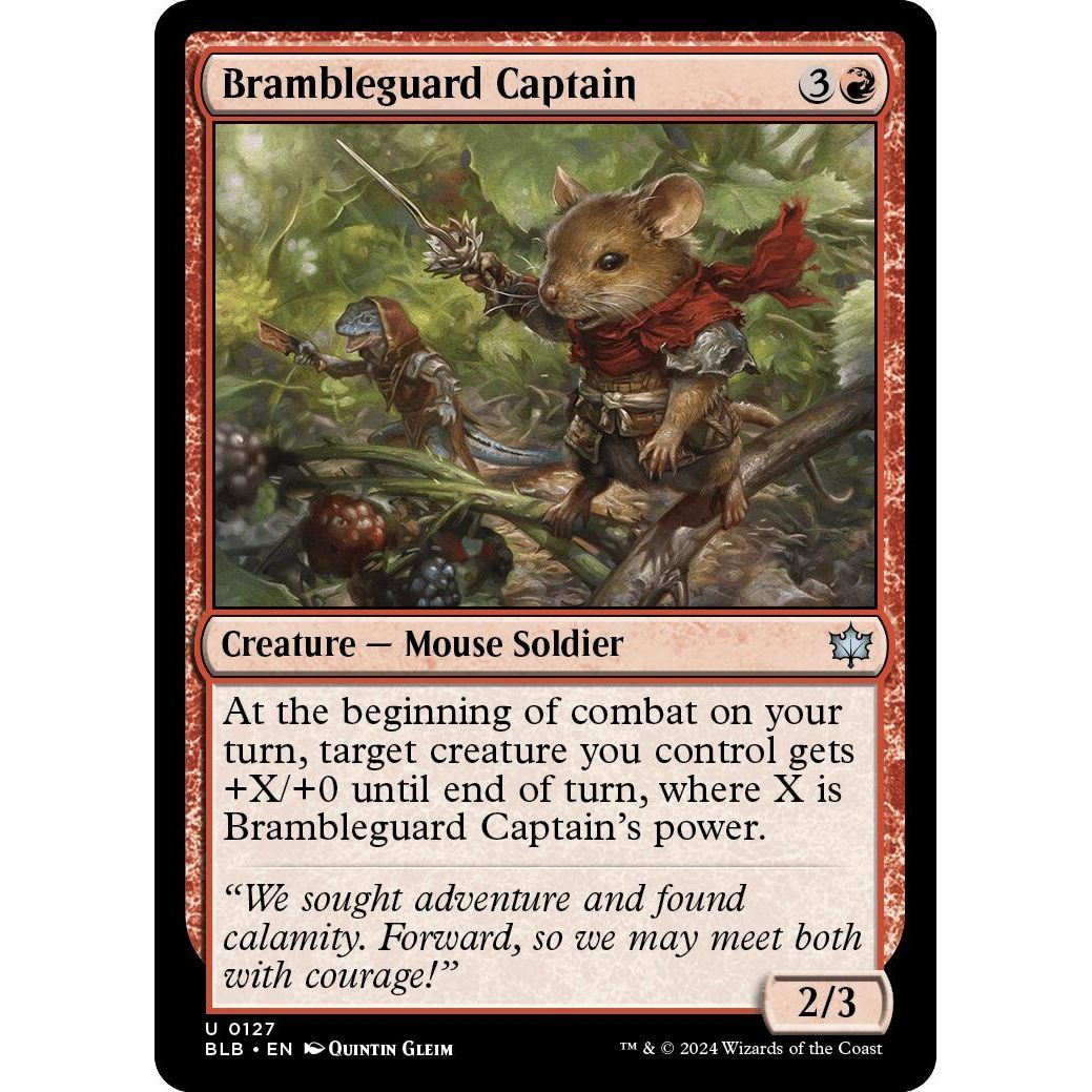 Image for Brambleguard Captain (127) (BLB) - Magic: The Gathering