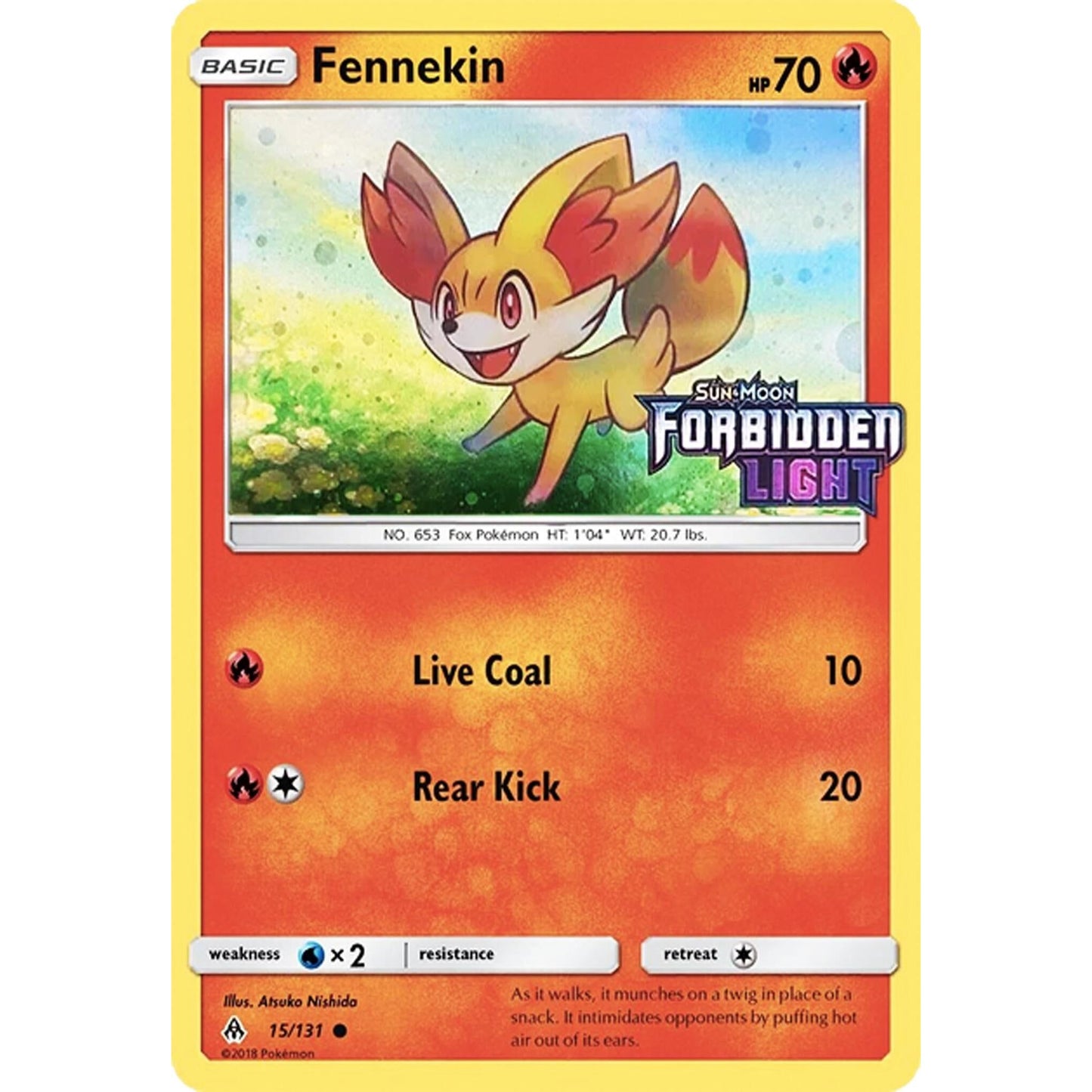 Image for Fennekin - 15/131 (Toys R' Us Promo) (15/131) (SMP) - Pokemon