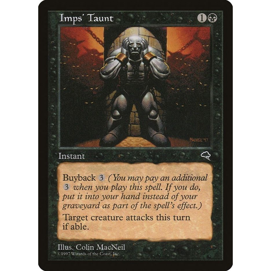 Image for Imps' Taunt (138) (TMP) - Magic: The Gathering