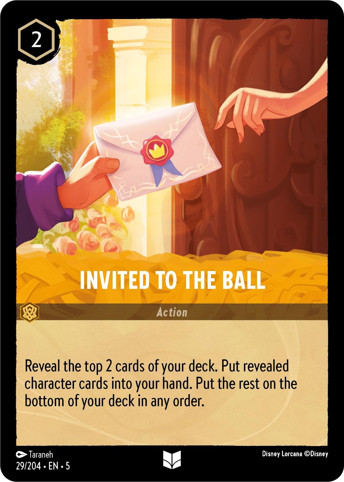 Image for Invited to the Ball (29/204) (5) - Disney Lorcana