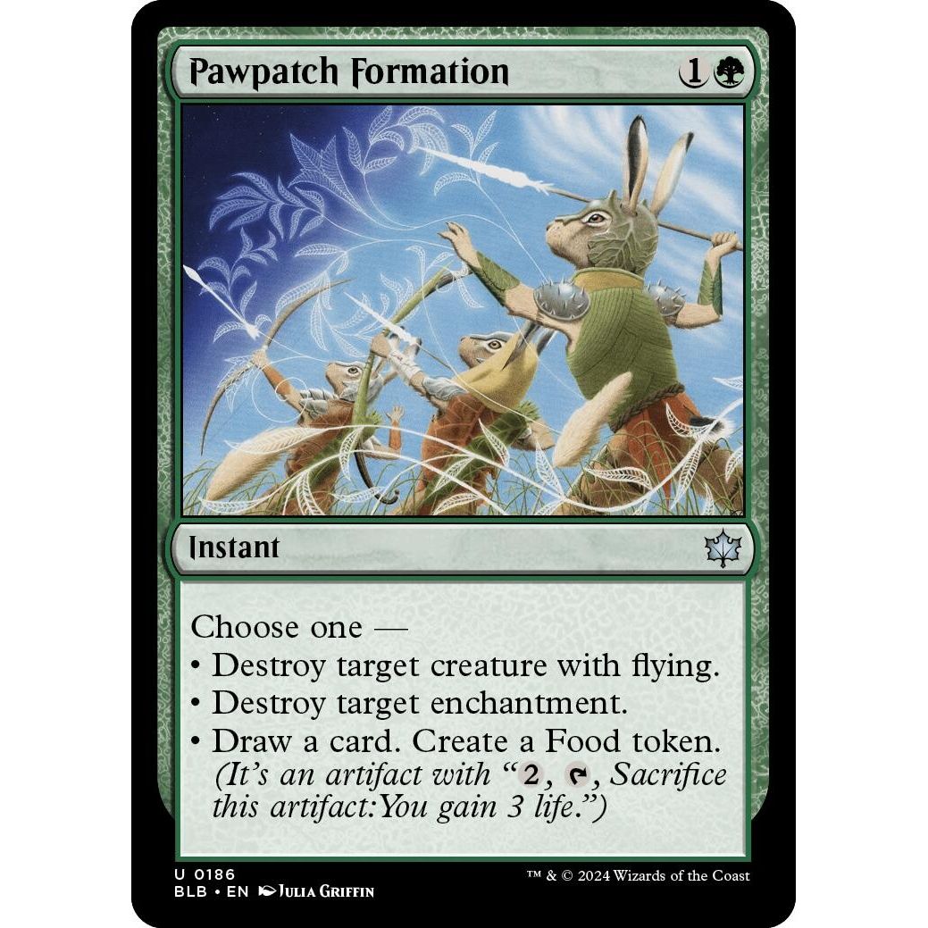 Image for Pawpatch Formation (186) (BLB) - Magic: The Gathering