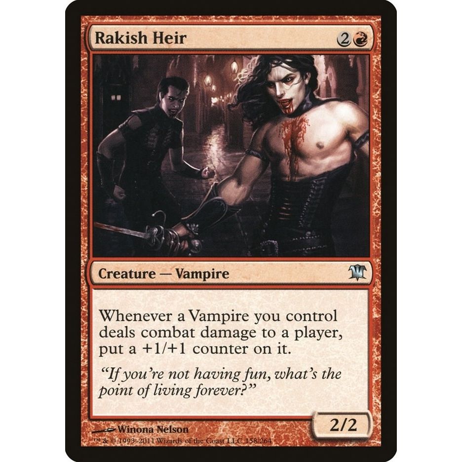 Image for Rakish Heir (158) (ISD) - Magic: The Gathering